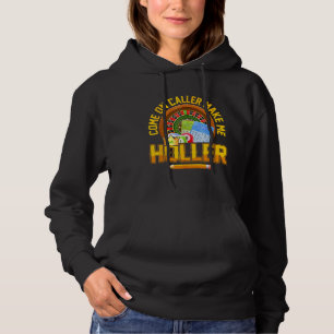 Bingo Lucky Players Caller Make Me Holler 2022 Hoodie
