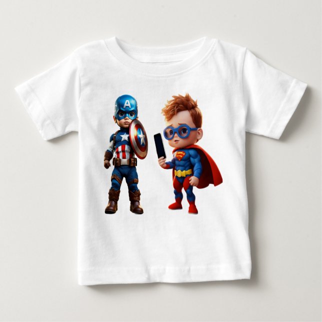 BINGO Marvel Heroes T-Shirt For Kids & Infant Baby (Front)
