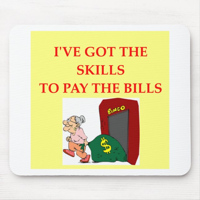 BINGO MOUSE PAD (Front)