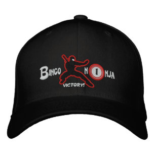 BINGO NINJA flexfit wool cap with URL