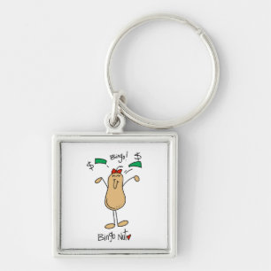 Bingo Nut T-shirts and Gifts Key Ring