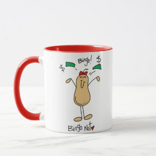 Bingo Nut T-shirts and Gifts Mug