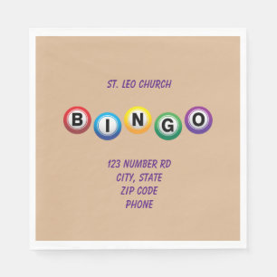 BINGO Paper Napkins