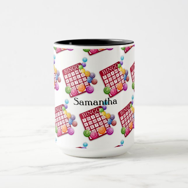 Bingo Personalised Mug (Center)