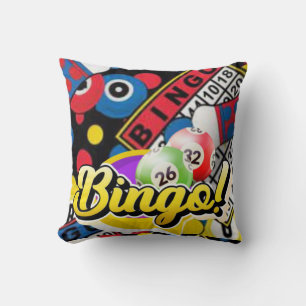 Bingo (Personalised Name) Gift Cushion