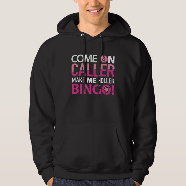Bingo Player    Bingo Game Player Men Women Hoodie (Front)