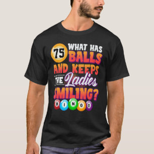 Bingo Player Costume For Adults Men Women Lottery  T-Shirt