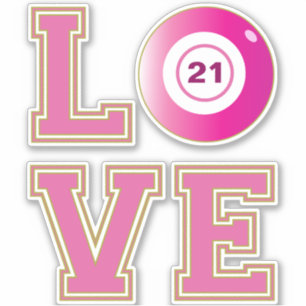 Bingo Player Cute Pink Personalised