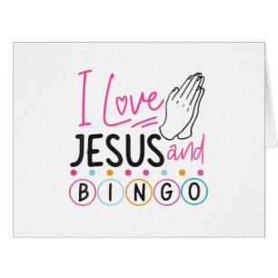 Bingo Player Jesus Faith Christian I Love Jesus An