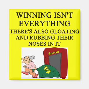 bingo player joke magnet