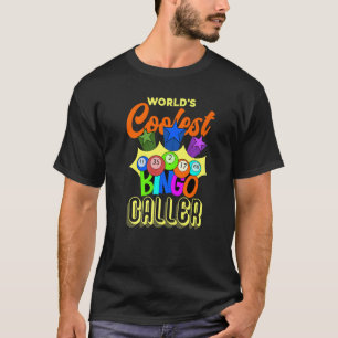 Bingo Player Lottery Gambling  Bingo Caller Bingo T-Shirt