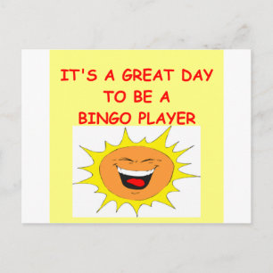BINGO POSTCARD