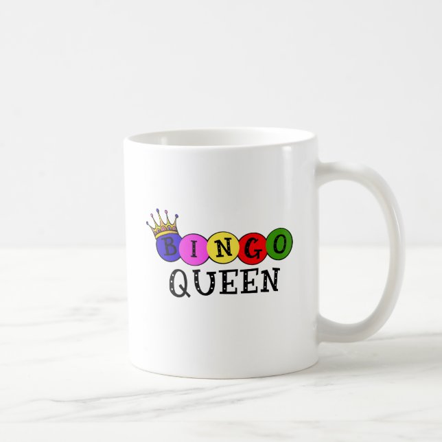 BINGO QUEEN COFFEE MUG (Right)