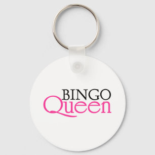 Bingo Queen Key Ring