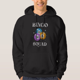 Bingo Squad Humor Player  Game Hoodie