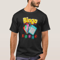Bingo Squad Lottery Humour Lucky Winning Card Play