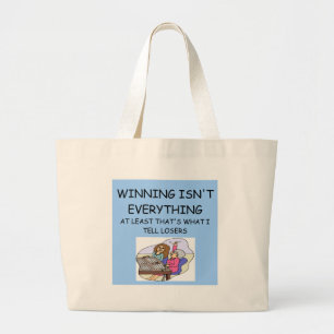 BINGO winner Large Tote Bag