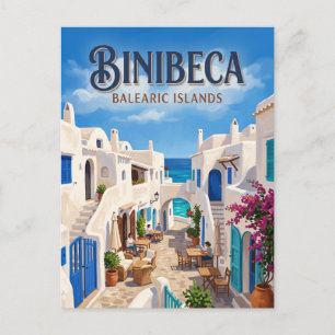 Binibeca Vell Spain Postcard