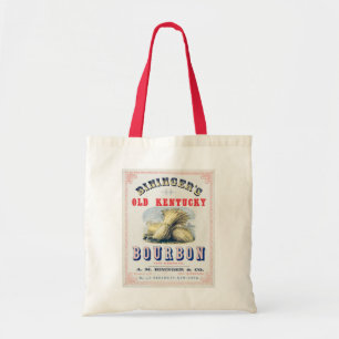 Bininger's Old Kentucky Bourbon 1849 Reserve. Tote Bag