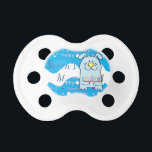 Binky Pacifier Personalise "Menorah Dog"<br><div class="desc">Binky Pacifier Personalise "Menorah Dog" To personalise simply delete text and type in your own message. Customise by choosing and using your favourite font size, colour and style. Enjoy! Thanks for stopping and shopping by. Much appreciated! Happy Hanukkah/Chanukah! Size: BooginHead® Custom Pacifier (6 Months) Give your baby the latest in...</div>