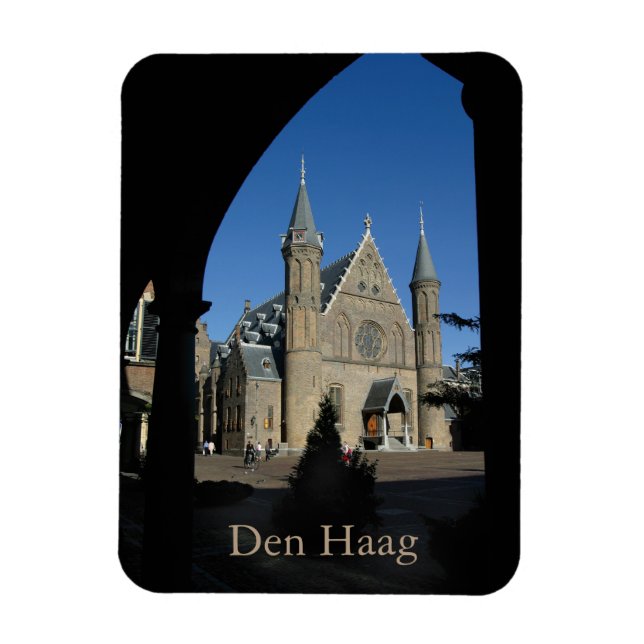 Binnenhof en Ridderzaal, Den Haag Magnet (Vertical)