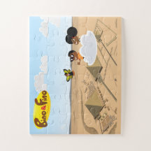 Bino and Fino Egypt Pyramids Kids Jigsaw Puzzle