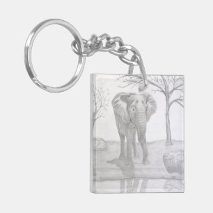 Binti Acrylic Keychain