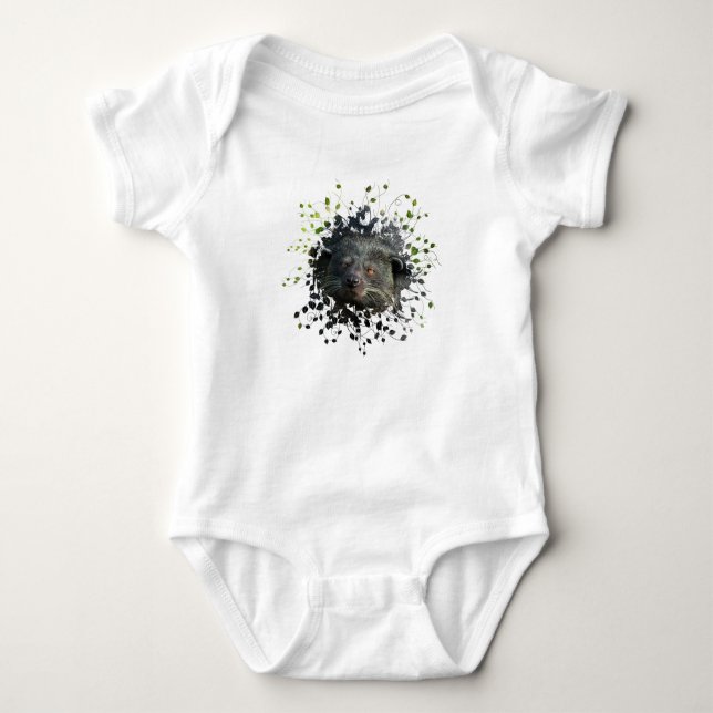 Binturong Baby Bodysuit (Front)