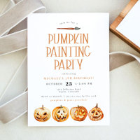 BINX Fall Halloween Pumpkin Painting Birthday