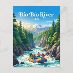 Bío Bío River Chile Postcard