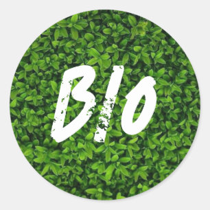 Bio Classic Round Sticker