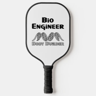 Bio Engineer Body Builder Ceramic Ornament Pickleball Paddle