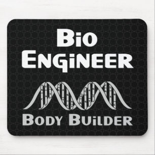 Bio Engineer Body Builder Mouse Pad
