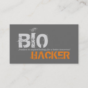 Bio Hacker Business Card
