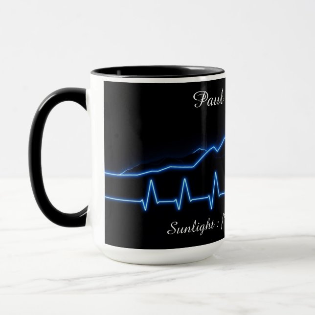Bio-Hacking Morning Optimisation Personalised Mug (Left)