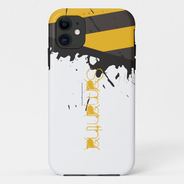 Bio Hazard Caution Tape Mate ID™ iPhone 5 Case (Back)