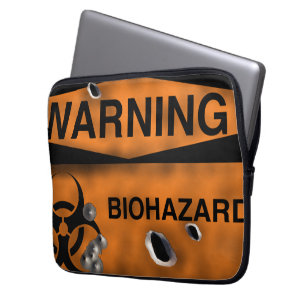 Bio Hazard Neoprene Laptop Sleeve