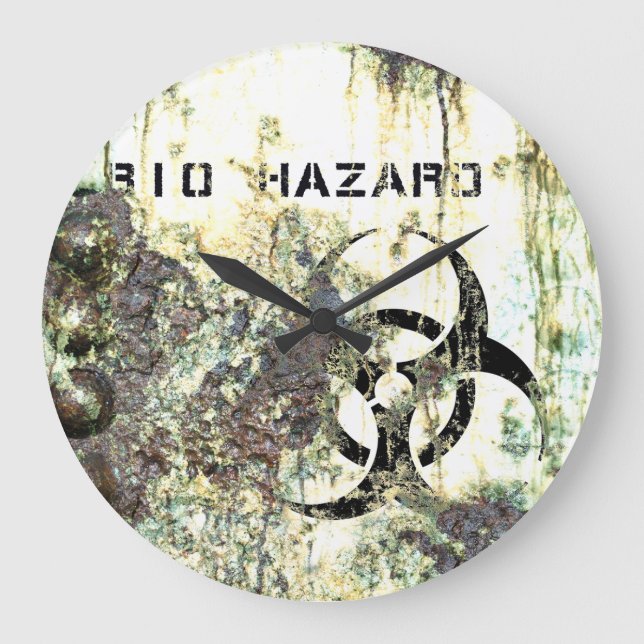 Bio Hazard Wall Clock (Front)