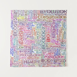 Bio Word Cloud Text Reason Biodiversity Tapestry