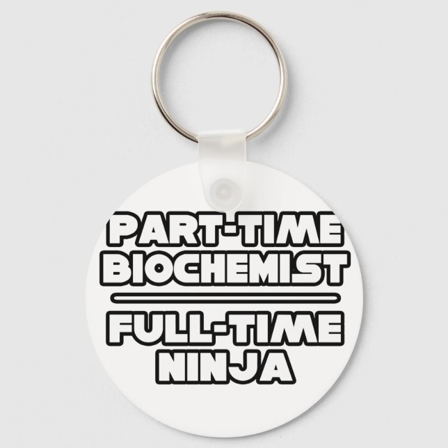 Biochemist / Ninja Key Ring (Front)