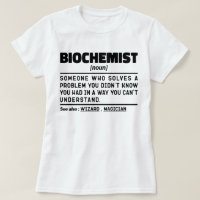 Biochemist Noun Funny Biochemistry Science Lover