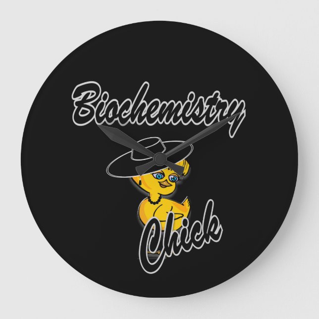 Biochemistry Chick #4 Large Clock (Front)