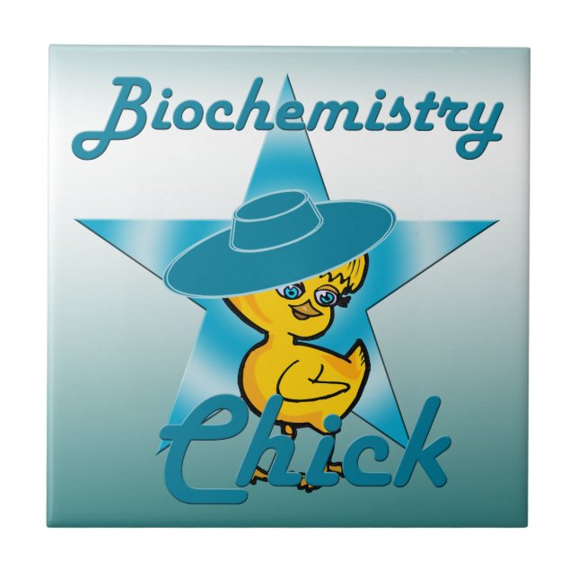 Biochemistry Chick #7 Tile (Front)