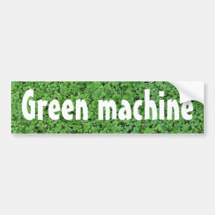 Biodiesel Powered Green Machine Bumper Sticker