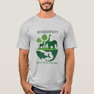 Biodiversity Harmony Grey T-Shirt