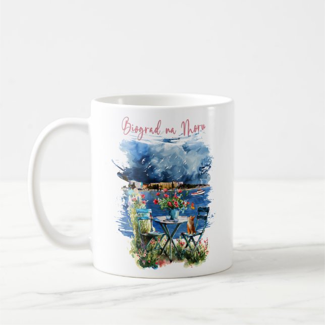 Biograd na moru 3 coffee mug (Left)