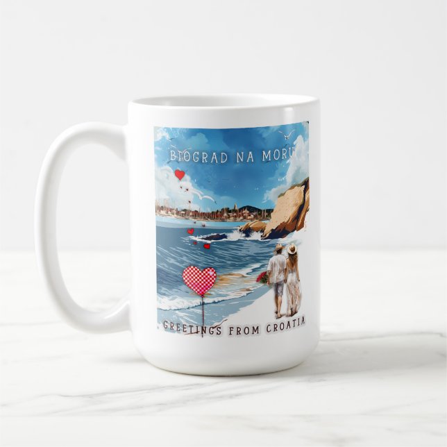 Biograd na moru 5 coffee mug (Left)