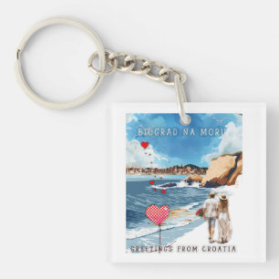 Biograd na moru 5 key ring