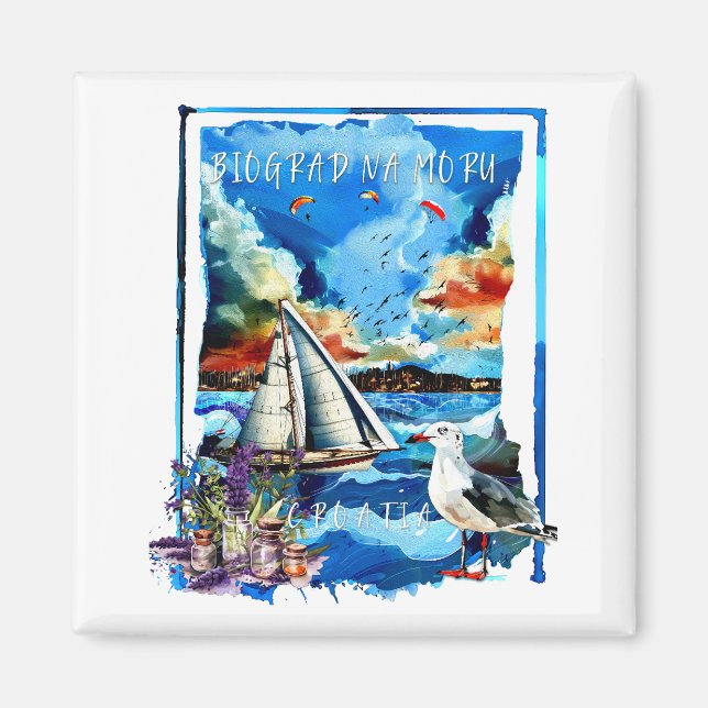 Biograd na Moru Magnet (Front)