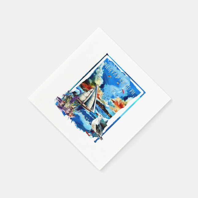 Biograd na Moru Napkin (Corner)